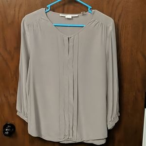 Max Studio Flowy Silk Top